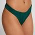Azua Highleg Bikini Bottom, Green