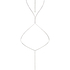 Harness Body Chain, Gray