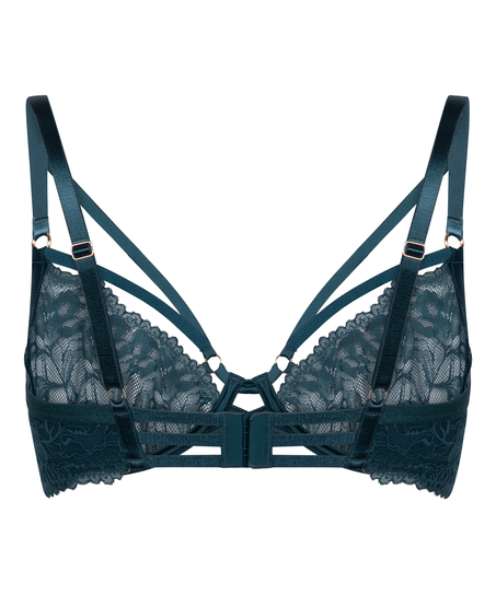 Amel Non-Padded Underwired Bra, Blue
