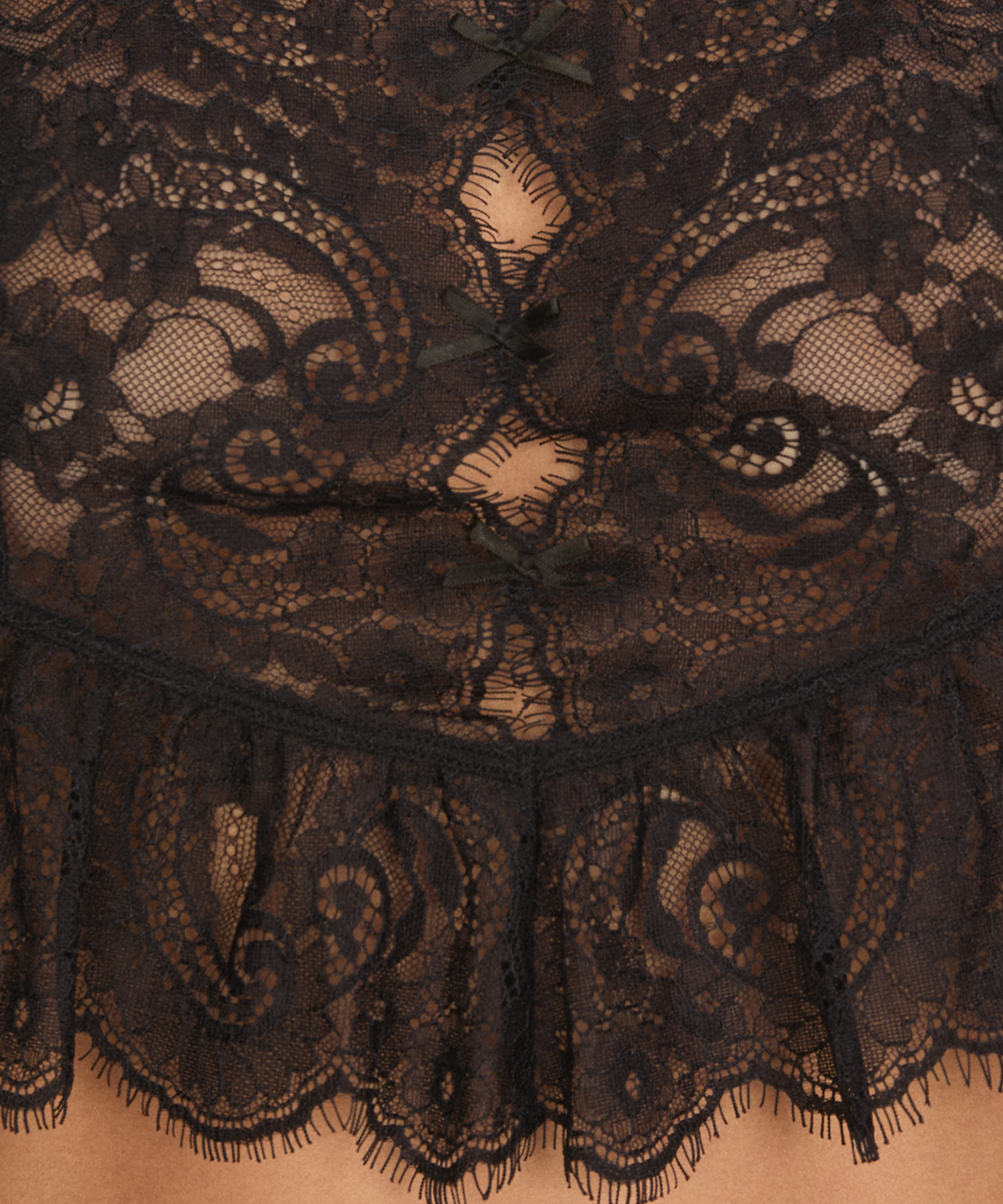 Top Allover Lace Legacy, Black, main