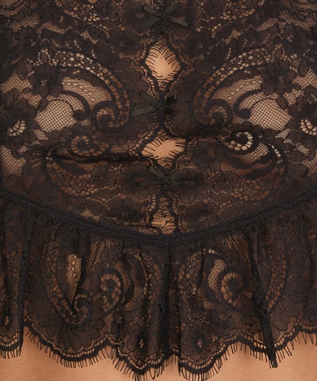 Top Allover Lace Legacy, Black