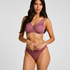 Nina Non-Padded Underwired Minimizer Bra, Purple