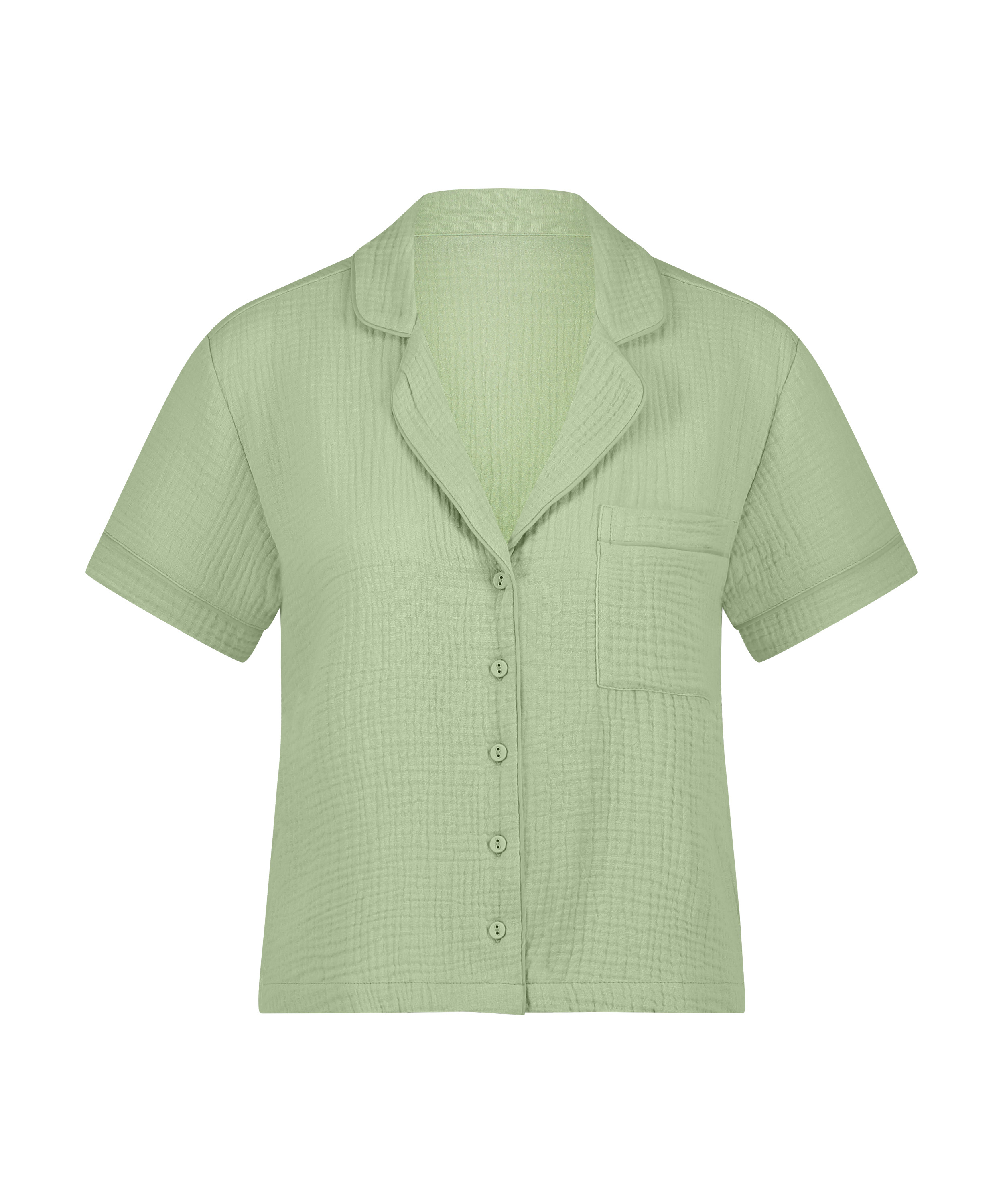Pyjama Top, Green, main