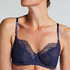 Pearlene Non-Padded Underwired Bra, Blue
