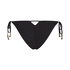 Luna Cheeky Bikini Bottom, Black