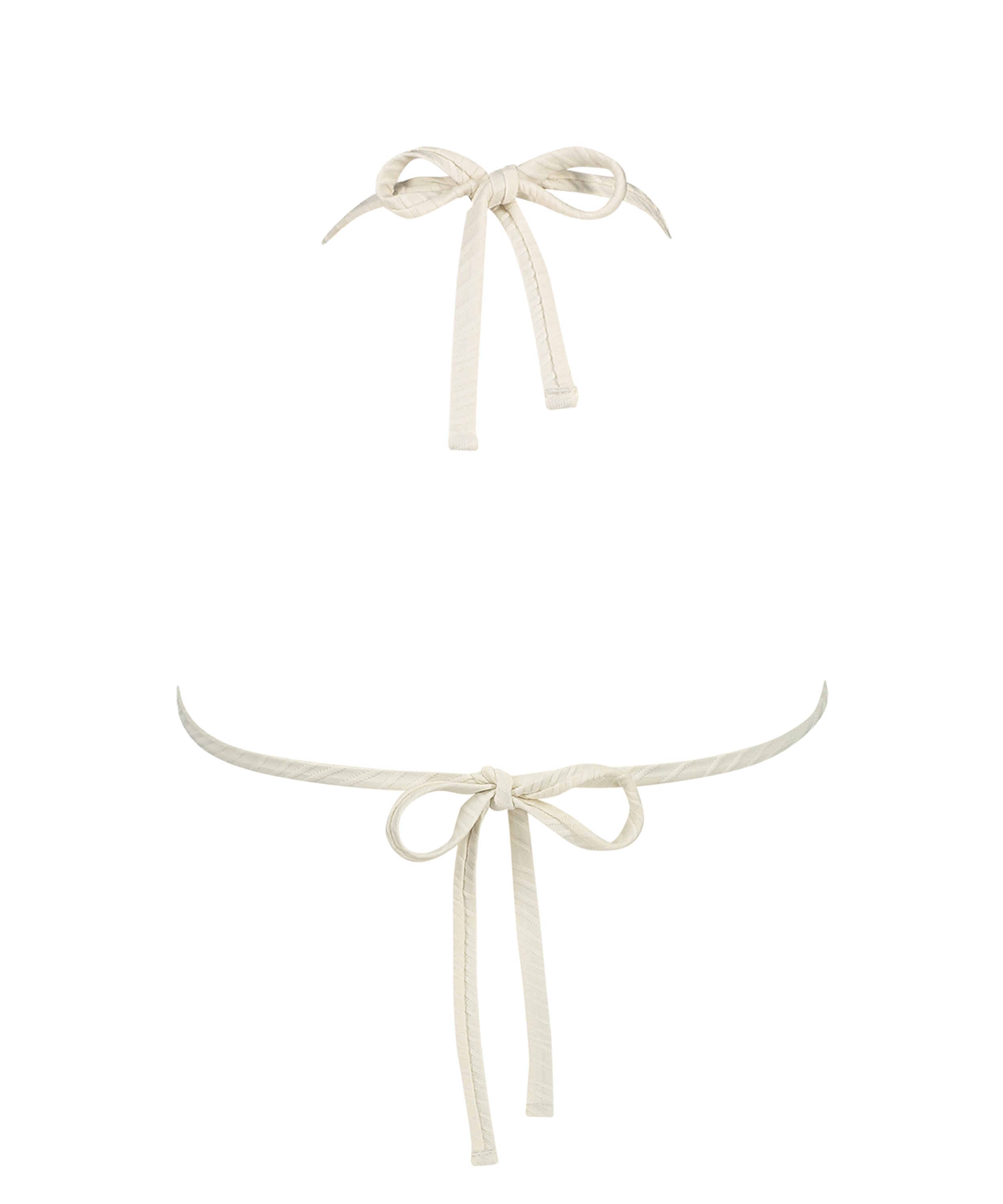 Cozumel Triangle Bikini Top, White, main