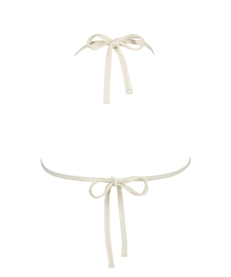 Cozumel Triangle Bikini Top, White