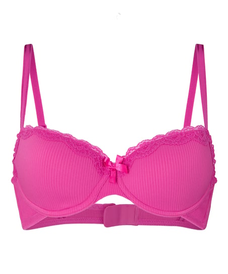 Lola Padded Underwired Bra, Pink