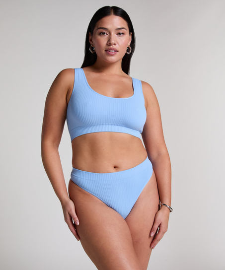 Dianne Scoop Bralette, Blue