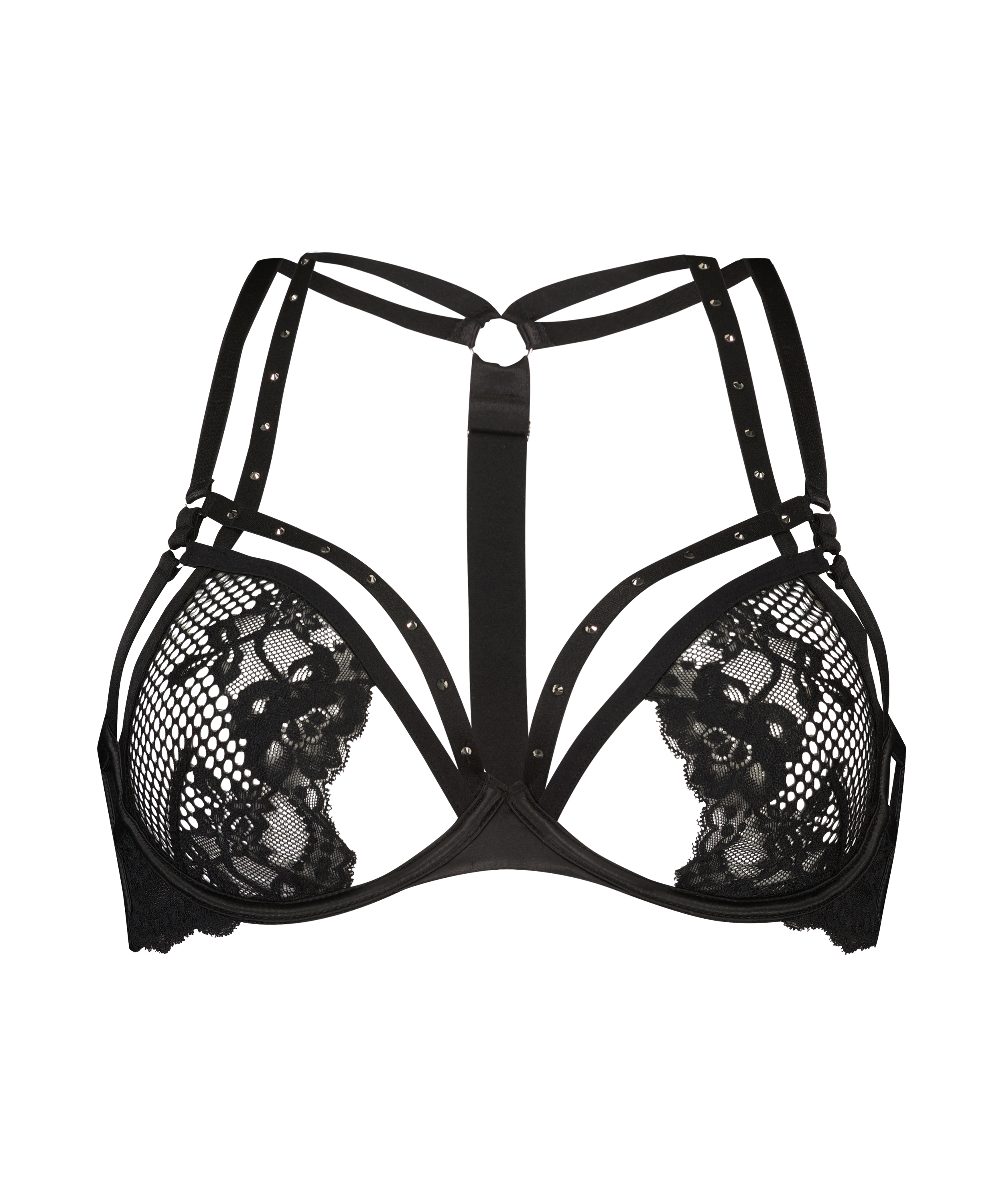 Monroe Non-Padded Underwired Bra, Black, main