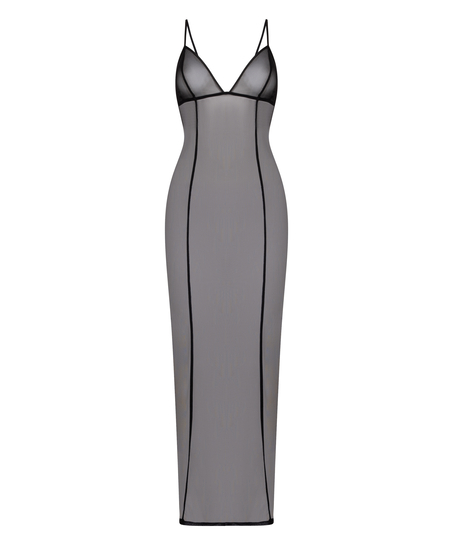 Maxime Slip dress, Black