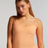 Cami Rib Lace  Top, Pink