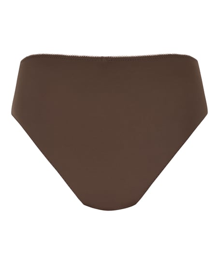 Diva High Knickers, Brown