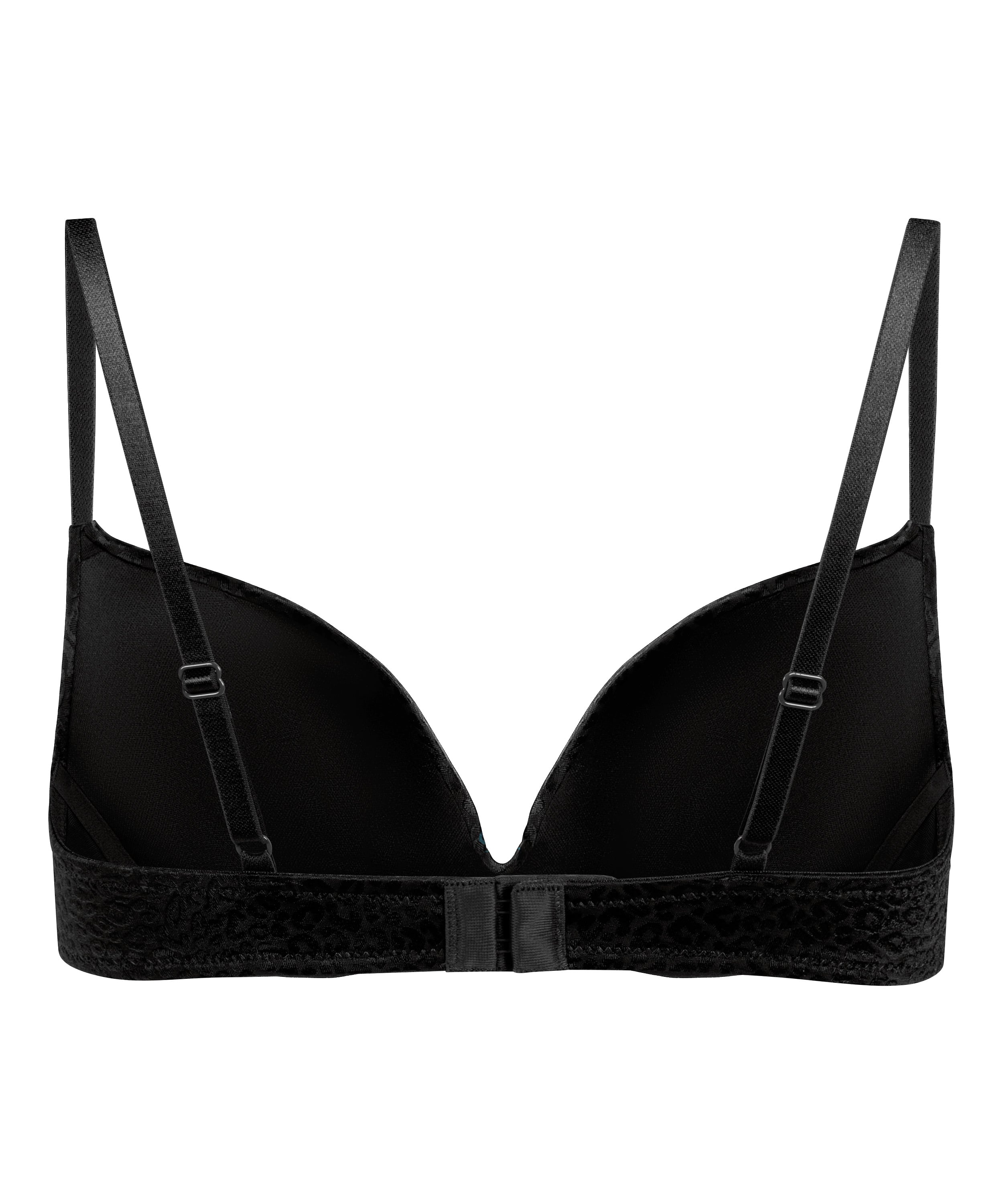 Padded Underwired Bra Jackie, Black, main