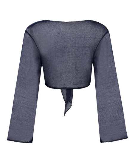 Beach Knit Top, Blue