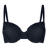 Padded Underwired Bikini Top Bardolino, Black