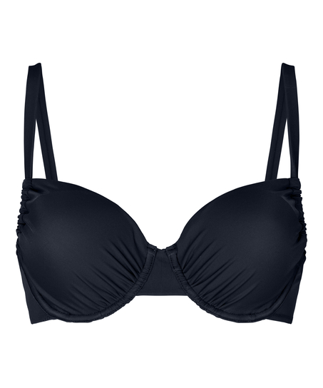 Padded Underwired Bikini Top Bardolino, Black