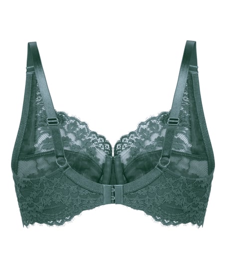 Daisy Non-Padded Underwired Bra, Blue