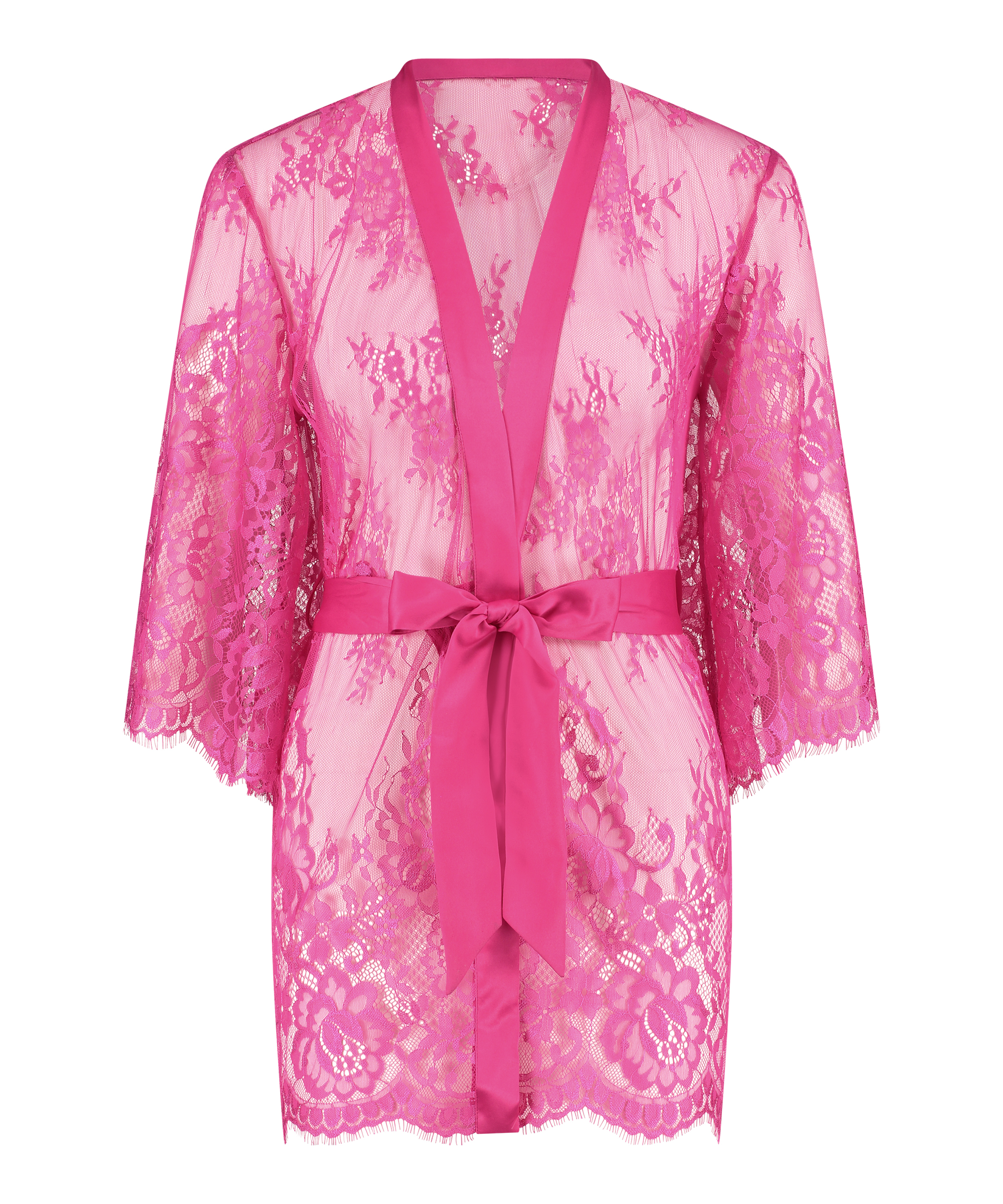 Isabelle Lace Kimono, Pink, main