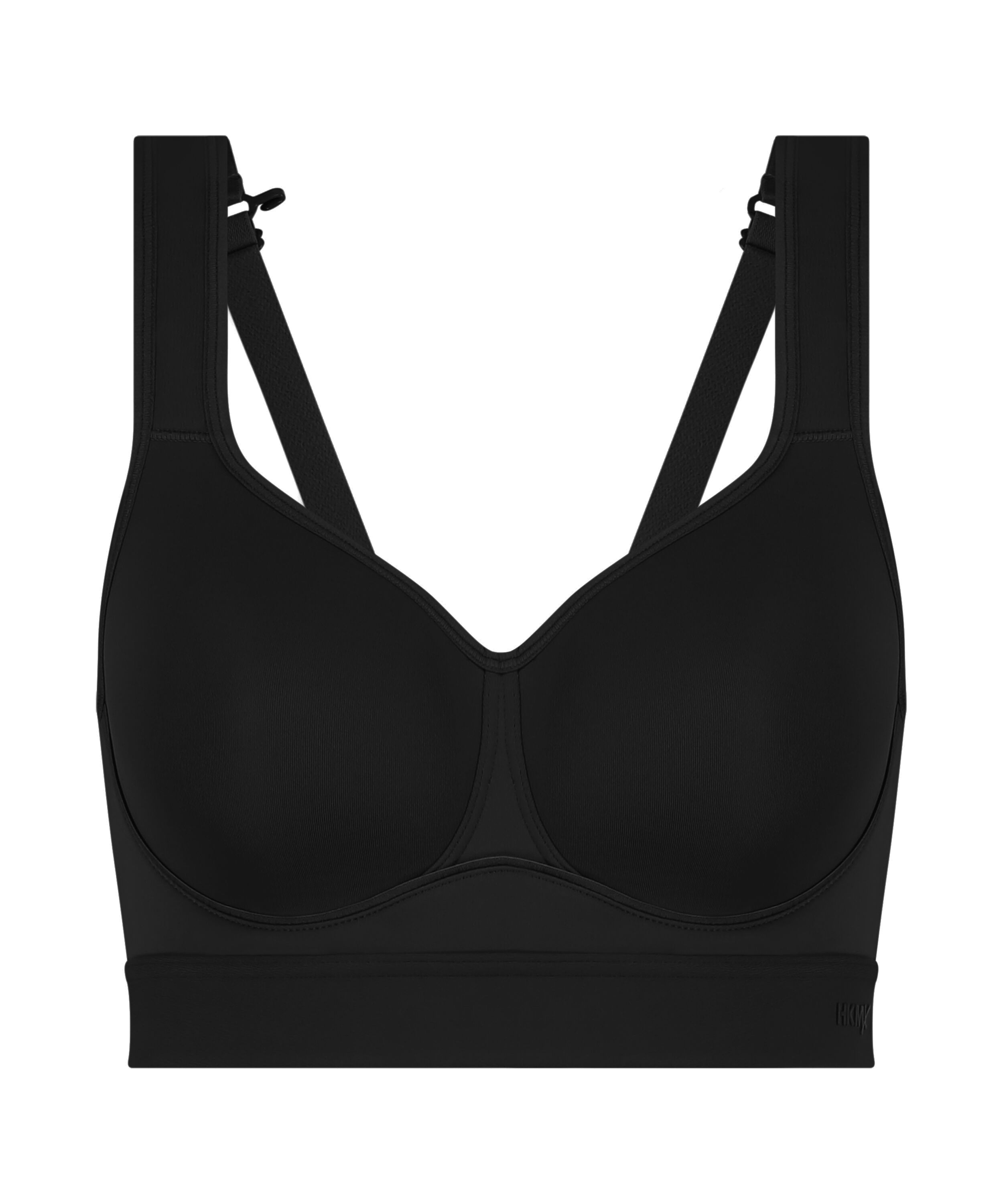 HKMX Sports bra The All Star Level 2, Black