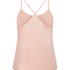 Ayla Satin Cami Top, Pink