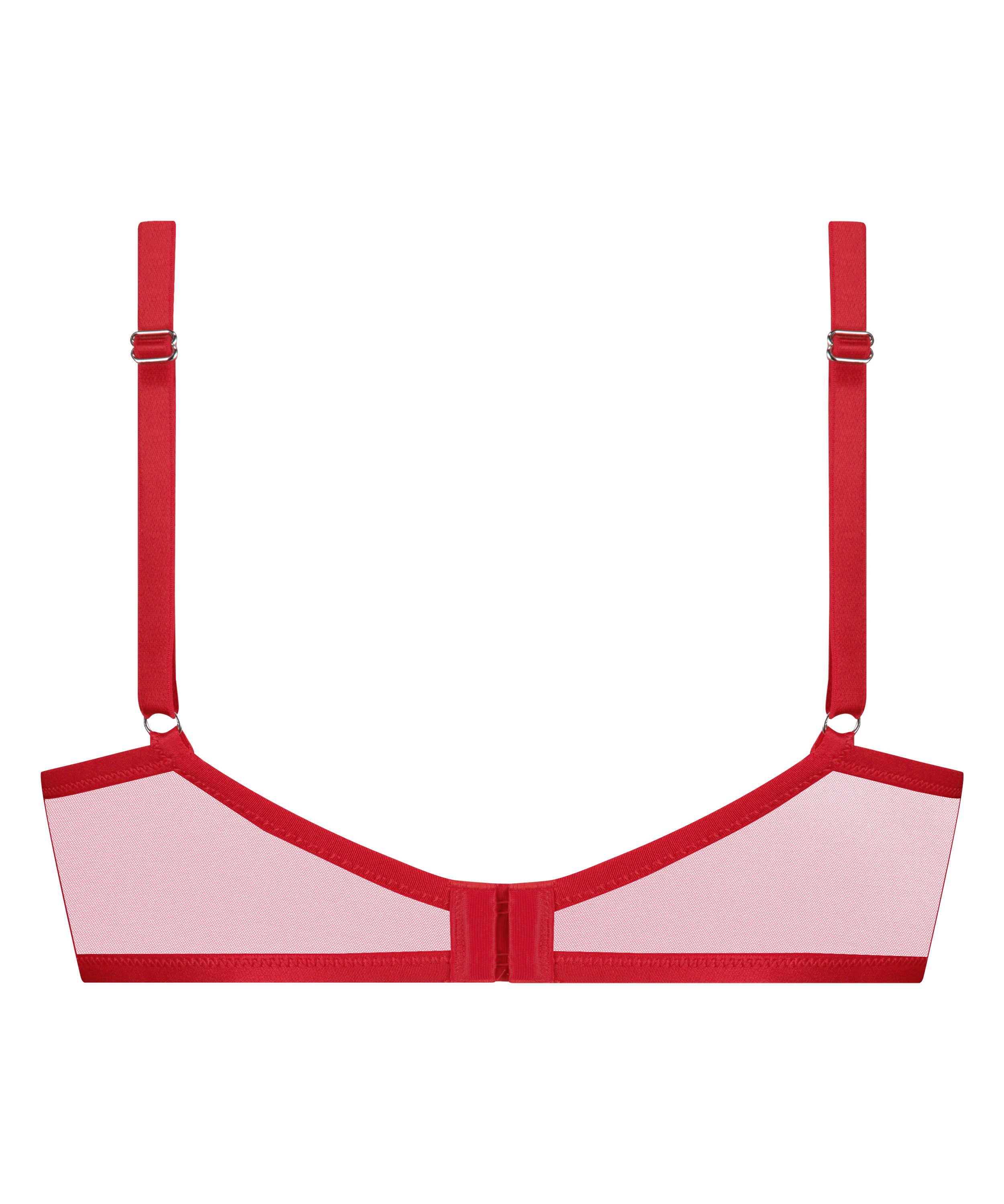 Annie Non-Padded Underwired Bra, Red, main