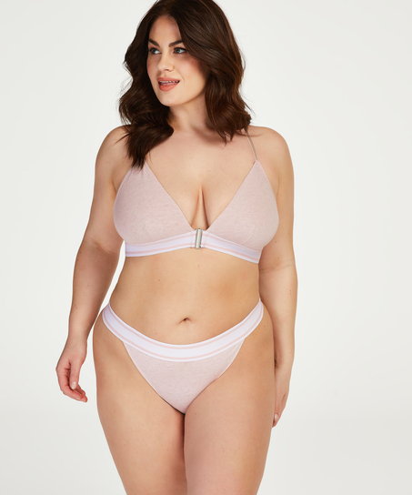 Casey Cotton Thong, Pink