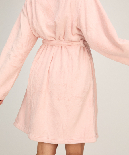 Robe Fluffy Fleece, Pink