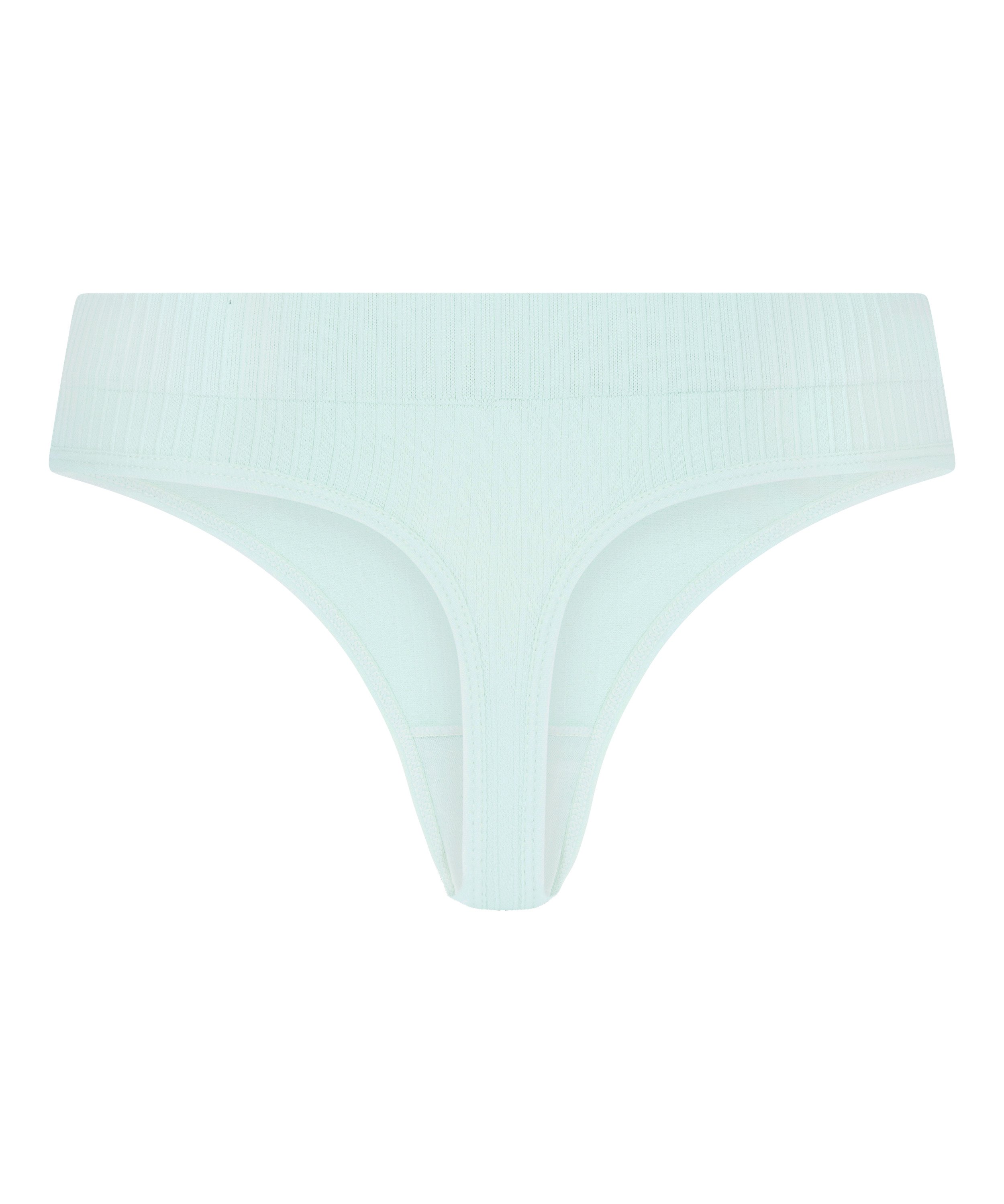 Dianne High Leg Thong, Green, main