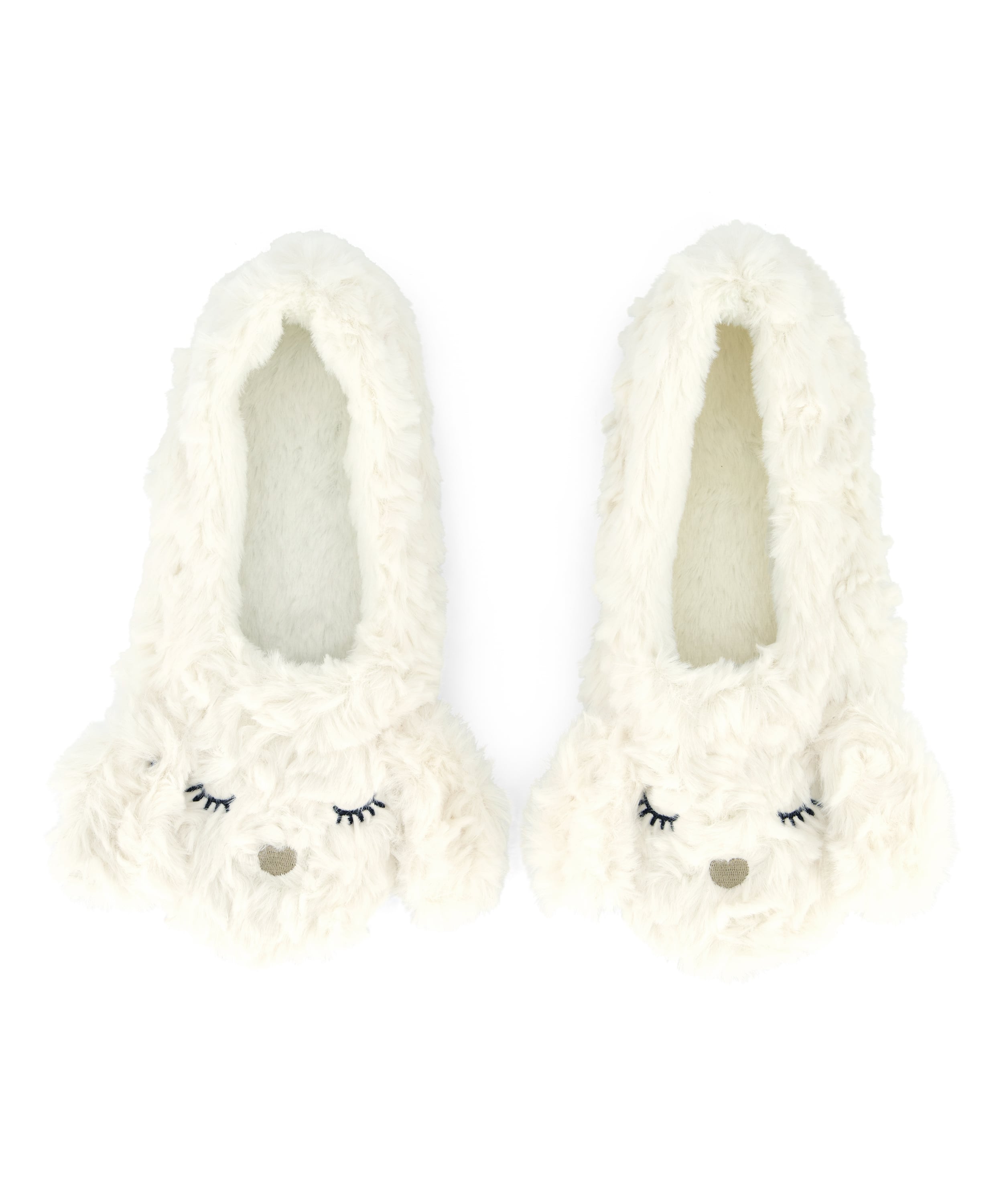 Ballerina slippers, White, main