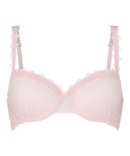 Padded Underwired Bra Eleanora, Pink