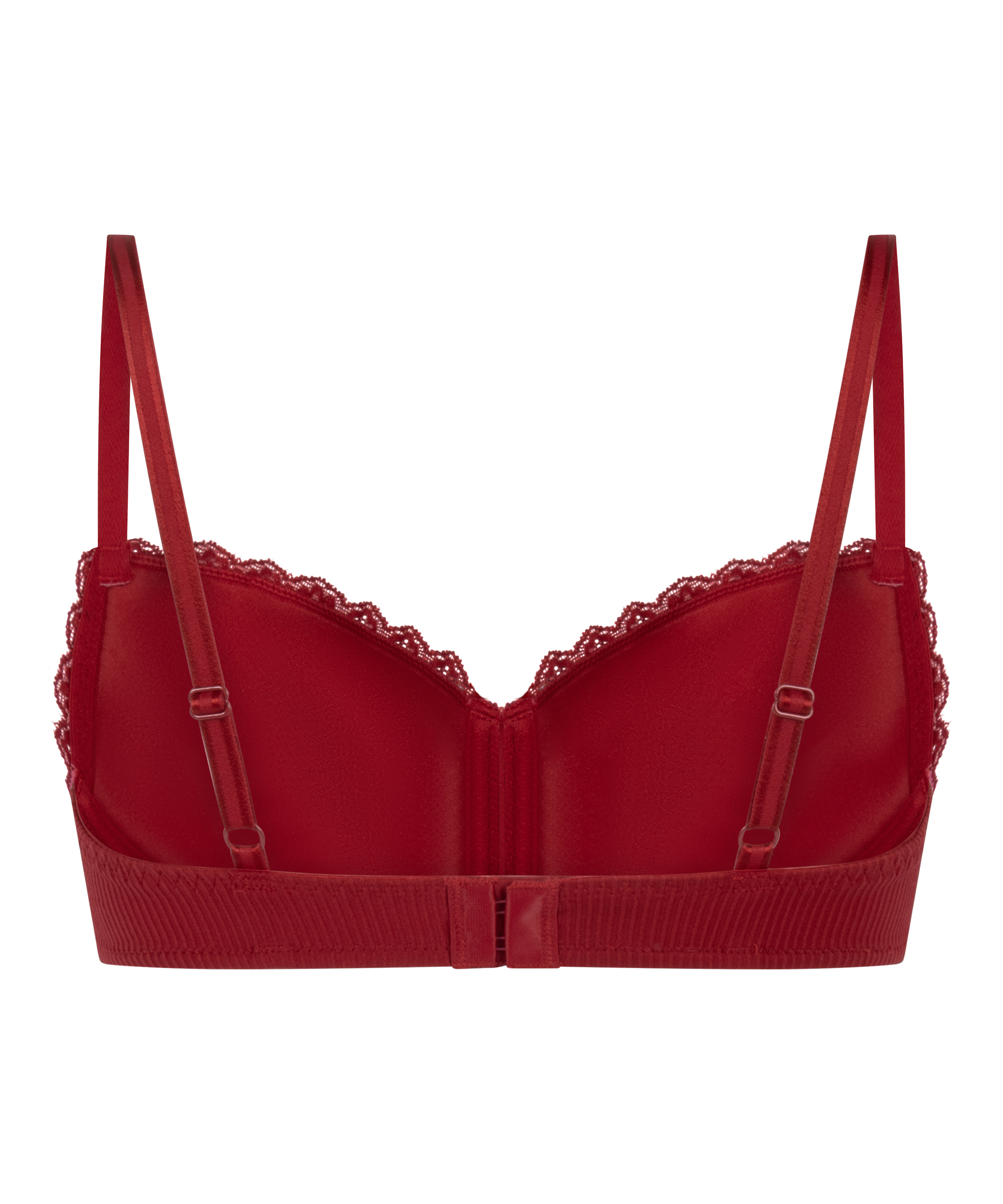 Lola Padded Underwired Bra, Red, main