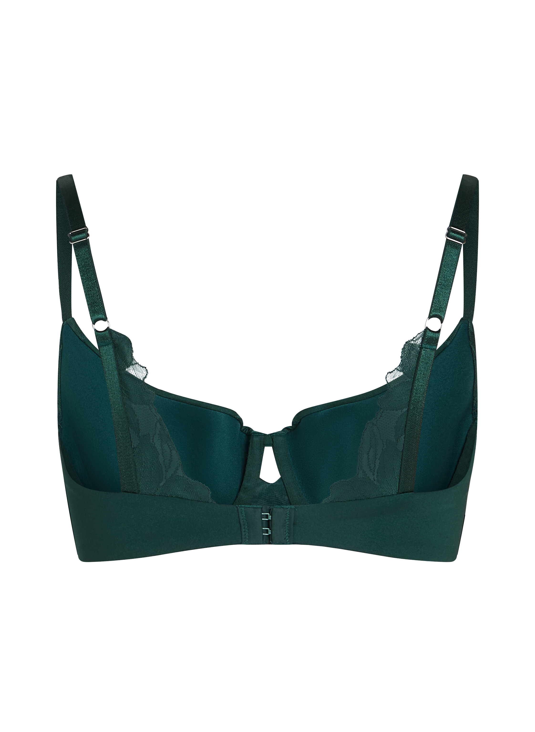 Lana Padded Underwired Bra, Green, main