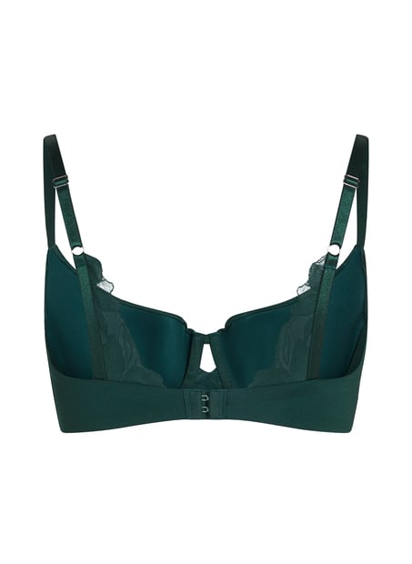 Lana Padded Underwired Bra, Green