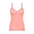 Velours Lace Cami Top, Pink