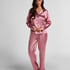 Pyjama Set Shiny Satin, Pink