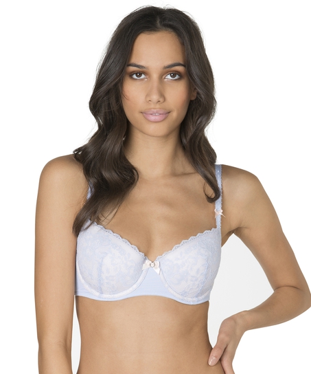Theresa Padded Underwired Bra, Blue