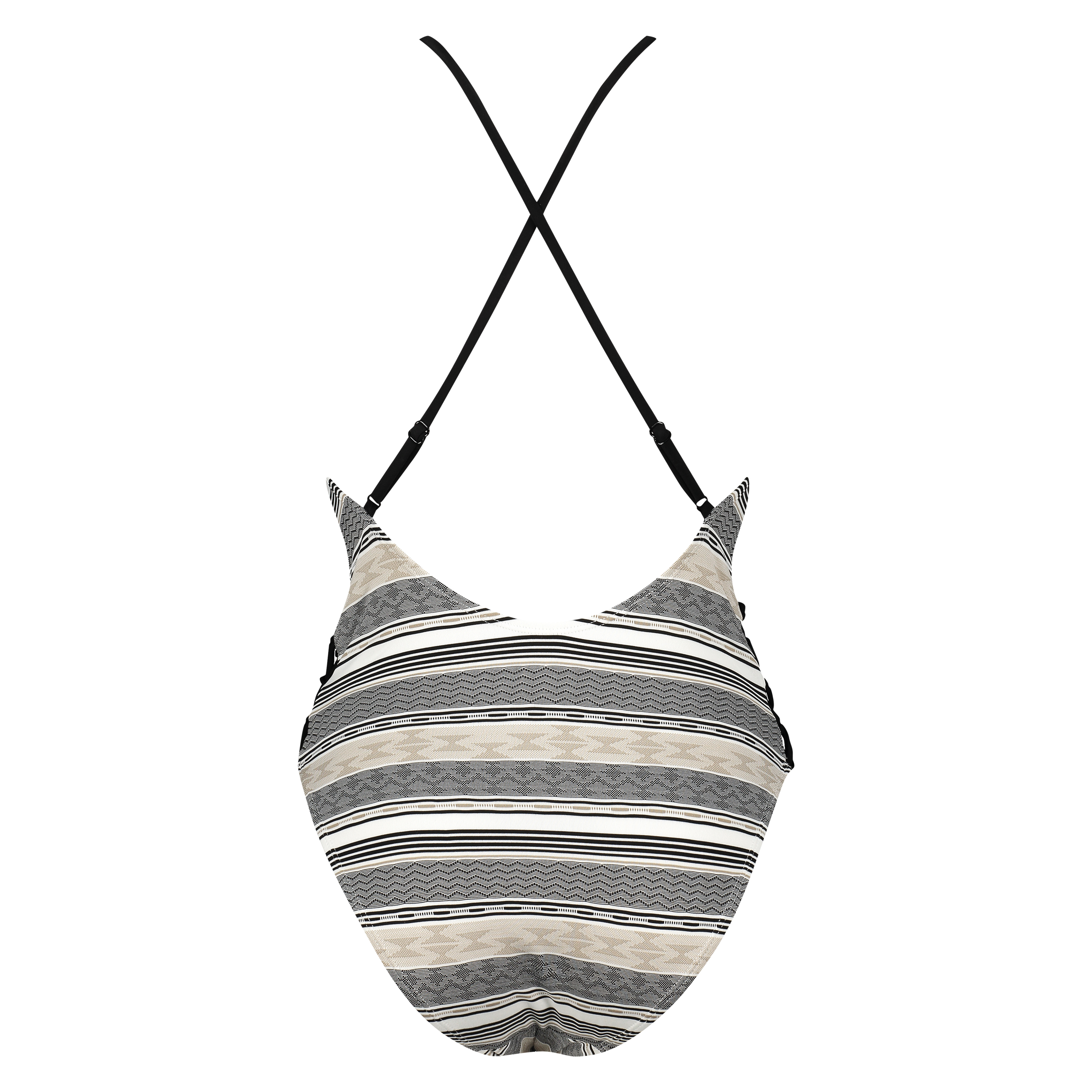 Jacquard Goddess Swimsuit Doutzen, Black, main