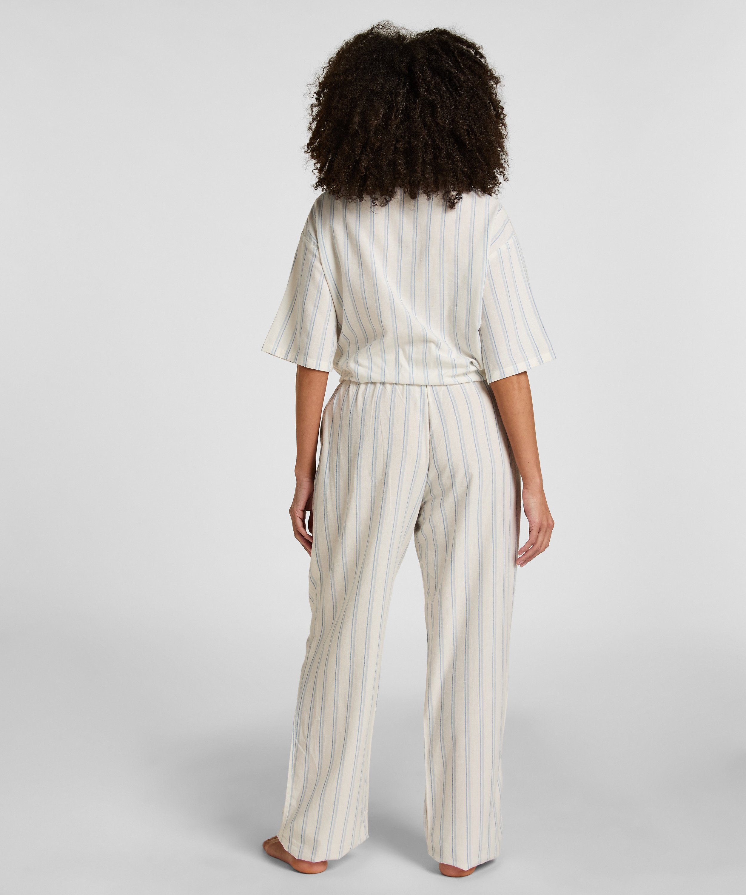 Pant Linen, White, main