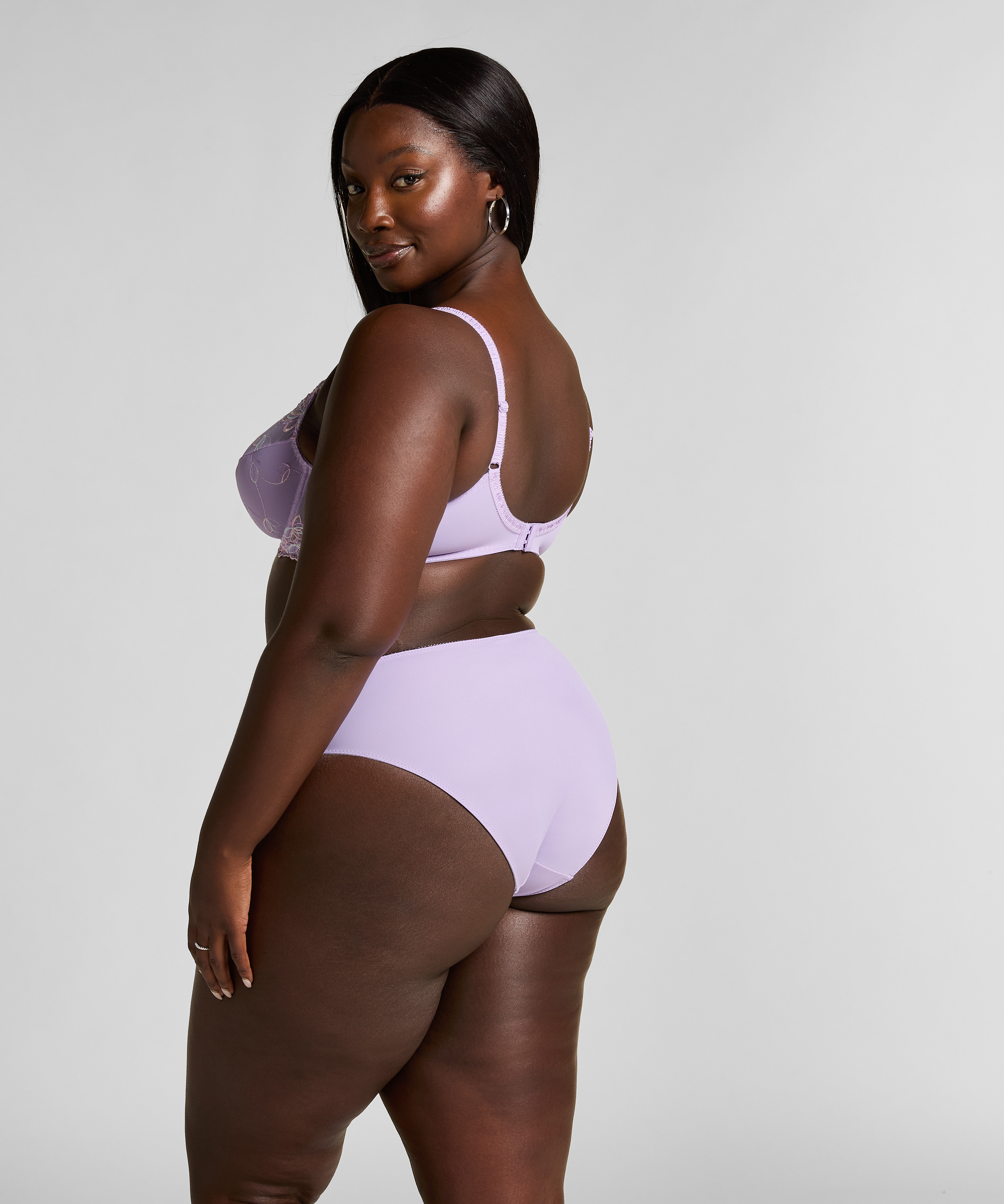 Diva High Knickers, Purple, main