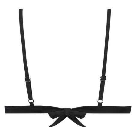 Pride triangle bikini top, Black