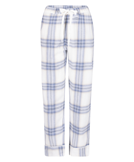 Tall Flannel Pyjama Pants, Blue