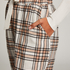 Flannel Pyjama Pants, Beige