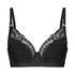 Adeliaide padded underwired bra, Black