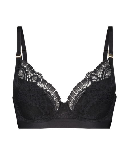 Adeliaide padded underwired bra, Black