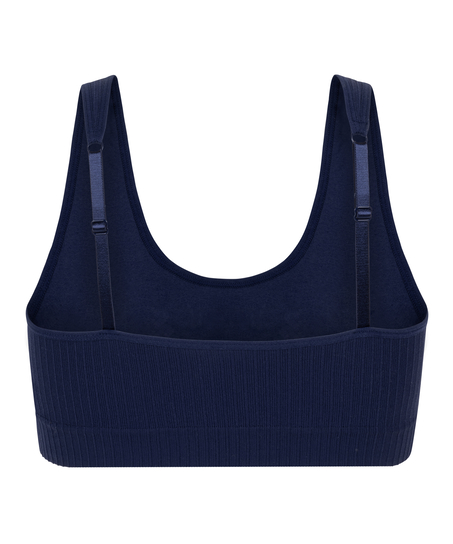 Dianne Scoop Bralette, Blue