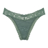 Madison Extra Low Thong, Green