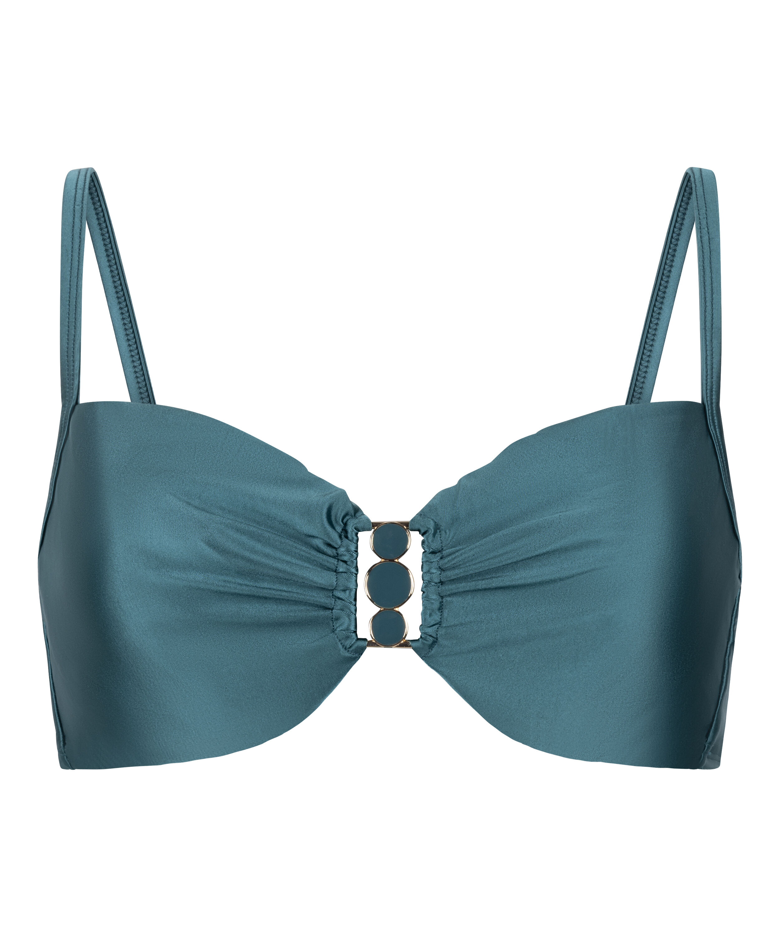 Non-Padded Underwired Bikini Top Dominica, Green