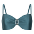 Non-Padded Underwired Bikini Top Dominica, Green