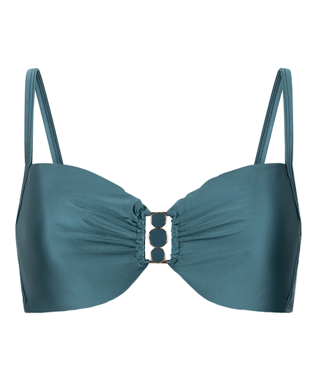 Non-Padded Underwired Bikini Top Dominica, Green